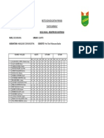 Reg. Asistencia 4° Secundaria - Habilidad Comunicativa