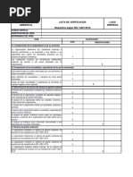 LIsta Verificación ISO 14001-2015