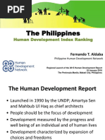 The Philippines: Human Development Index Ranking