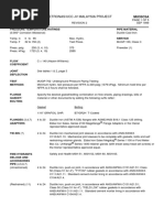 Petronas/Ucc JV Malaysia Project: Pressure-Temperature Ratings Pipe Material