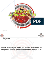 Instalasi Jaringan FTTH