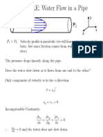 Example-Water Flow in A Pipe