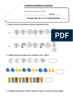 Prueba Patrones Repetitivos y Numericos