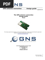 GPS Antenna Connection Design Guide - V012