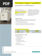 Oil Circuit Breaker Support Capabilities