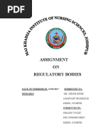 Regulatory Body Shalu PDF