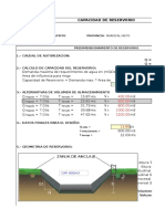 Diseno de Reservorio Con Geomembrana