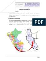 Estudio Topográfico - Residuos Sólidos