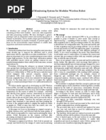 Control and Modelling of Wireless Robot