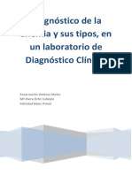 Diagnostico de La Anemia y Sus Tipos en Un Laboratorio de Clinico