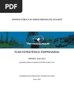 Petroecuador Plan Estrategico