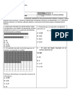 Prueba de 5º Operatoria Unidad 3