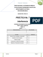 Practica 7 Interferencia - 2016-II