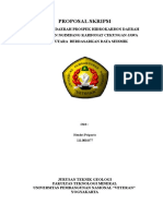 Penentuan Daerah Prospek Hidrokarbon Daerah "X" Horizon Ngimbang Karbonat Cekungan Jawa Timur Utara Berdasarkan Data Seismik