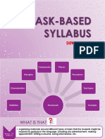 Task Based Syllabus