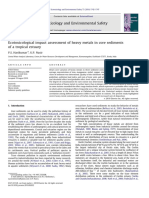 Harikumar&Nasir.2010. Ecotoxicological Impact Assessment of Heavy Metals in Core Sediments