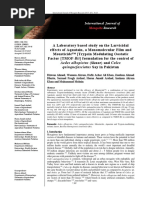 A Laboratory based study on the Larvicidal effects of Aquatain, a Monomolecular Film and Mousticide™ [Trypsin Modulating Oostatic Factor [TMOF-Bti] formulation for the control of Aedes albopictus (Skuse) and Culex quinquefasciatus Say in Pakistan