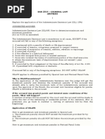 Suggested Answer:: Bar 2016 - Criminal Law Answers