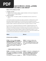 El Vino Que Le Dieron A Jesús Estaba Con Mirra o Hiel