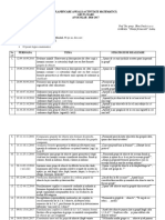 Planificare Anuala Activ. Matematica Grupa Mare