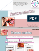 Rotura Uterina