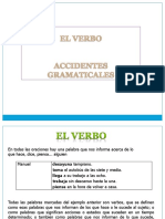 Accidentes Del Verbo