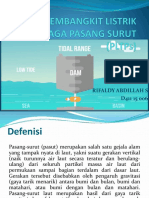 Pembangkit Listrik Tenaga Pasang Surut (PLTPS)