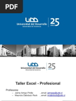 UDD - Taller Profesional - Tablas Dinamicas