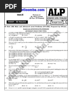 Straight Lines - IIT-JEE Advanced Level Questions