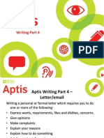 11 Aptis Writing Overview