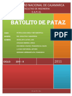 El Batolito de Pataz