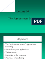 The Agribusiness System