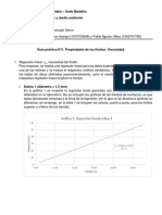 Informe Laboratorio: Viscosidad de Los Fluidos