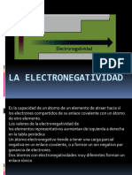 ELECTRONEGATIVIDAD