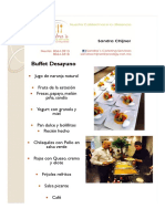 Menu Empresarial