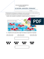 Segundo Guía N°18 Multiplicación Suma Iterada