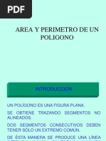 Perímetros y Áreas de Un Poligono