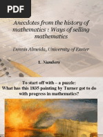 Anecdotes From The History of Mathematics