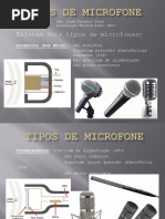  SOM DIRETO - Tipos de Microfone