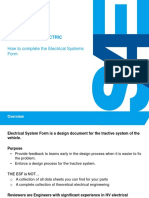 Formula Sae Electric: How To Complete The Electrical Systems Form