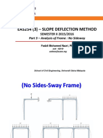 Eas254 - SDM Part 3 - No Sidesway