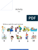 Activity Verbs