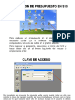 Elaboracion de Presupuesto en s10-01