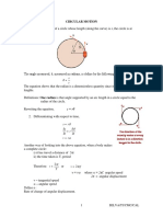 7 - Motion in A Circle