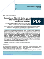 2017 Taffarel Et Al Evaluation of Tifton 85 During Hay Production Using Differente Nitrogen Fertilization Rates and Dehydration Methods