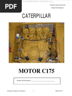 Manual Motor c175 Caterpillar Componentes Sistemas Admision Escape Refrigeracion Lubricacion Aceite Combustible Aire