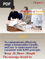 Chap 4 Principles of Business Communication