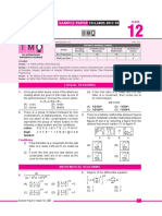 Imo Sample Paper Class-12