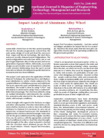 Impact Analysis of Aluminum Alloy Wheel - (V. Sivakrishna, J. Balabashker) PDF