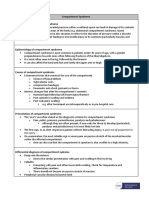 Compartment Syndrome